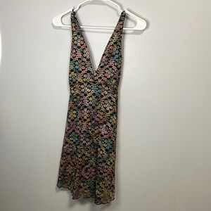 XS Free People Multicolor Intimate Baby Doll Dress